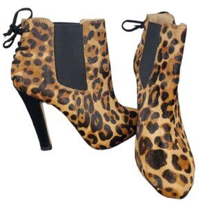 Diane von Furstenberg Ciara women's cheetah booties size 7M